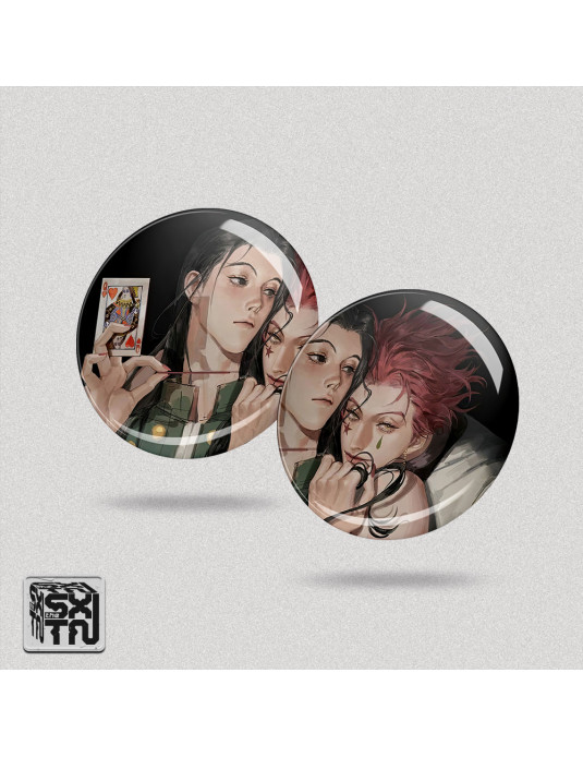 ПАРНЫЕ ЗНАЧКИ HISOKA X ILLUMI