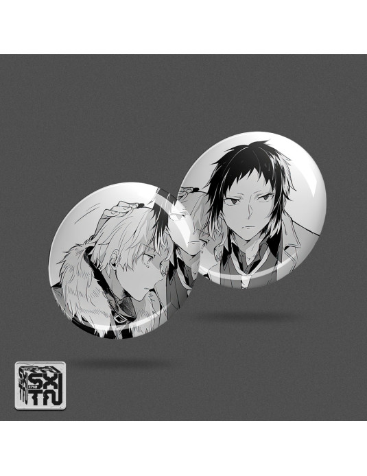 ПАРНЫЕ ЗНАЧКИ ATSUSHI X AKUTAGAWA