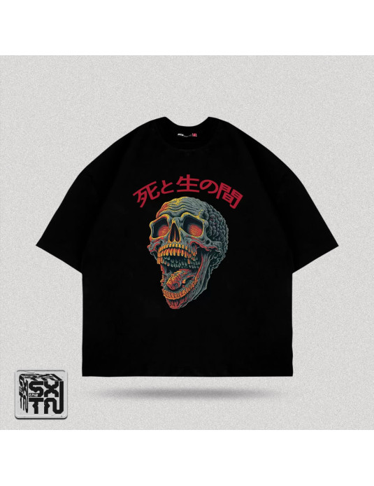 ФУТБОЛКА SKULL SCREAM OVERSIZE